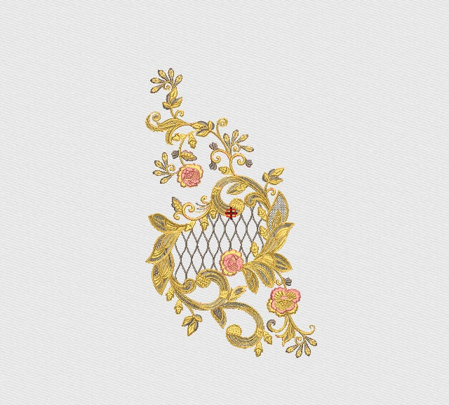 Flower Embroidery Design