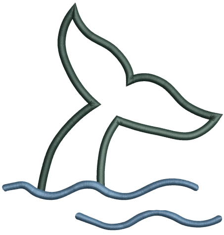 Dolphin Embroidery Design