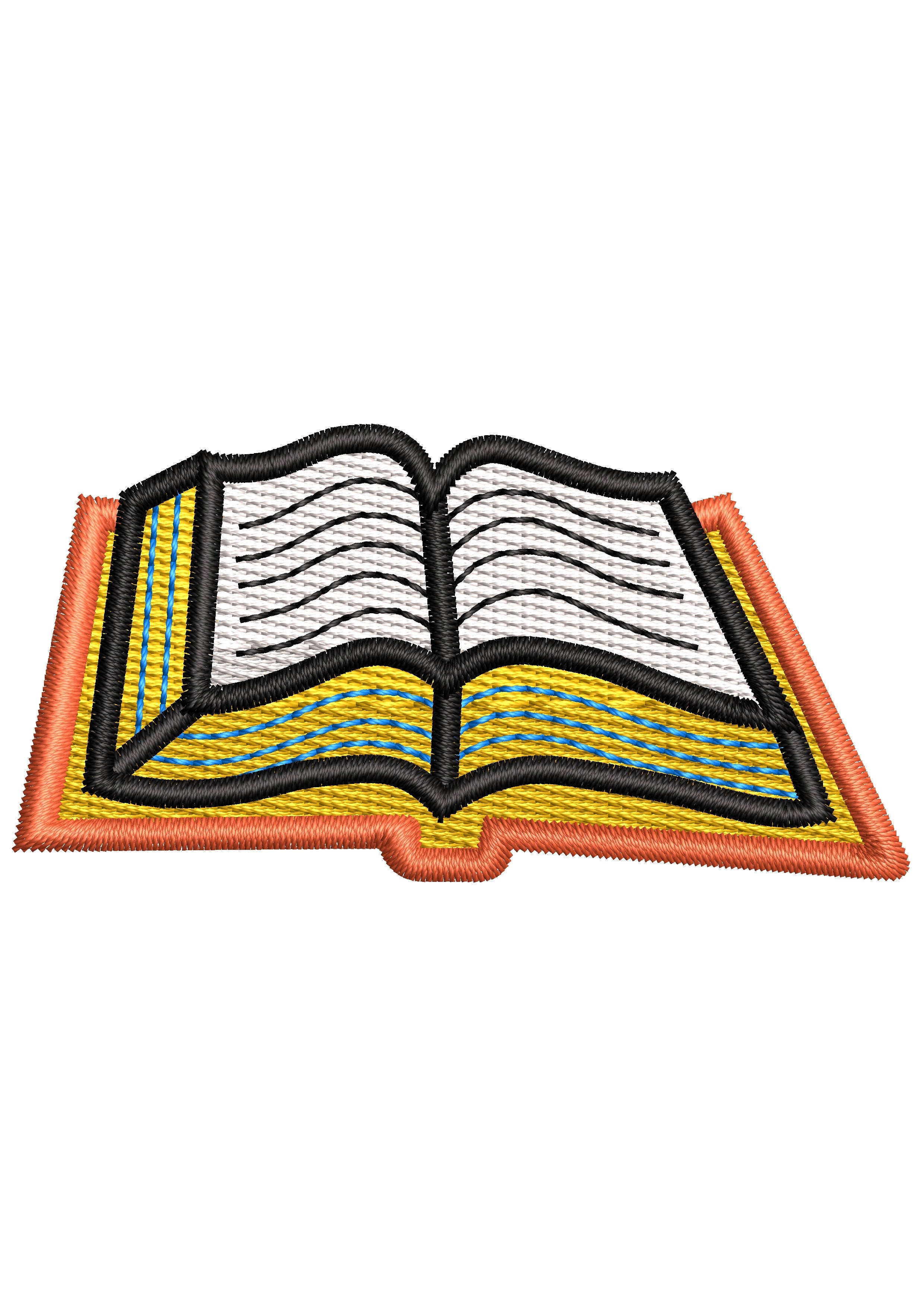 Multi Book Embroidery Design