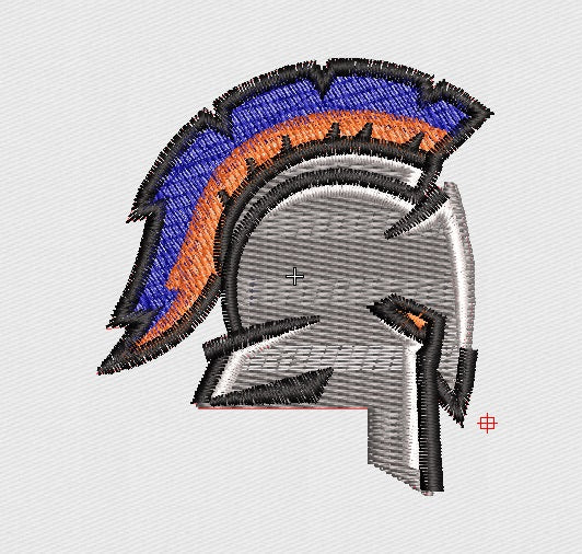 Titan Embroidery Design