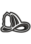 Hat Vector Stitch Embroidery Design