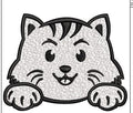 Cat Embroidery Design