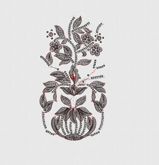 Flower Embroidery Design