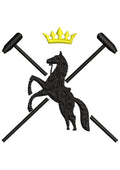 Horse King Embroidery Design