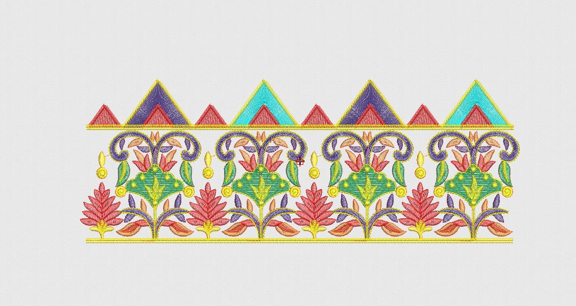 Flower Embroidery Design