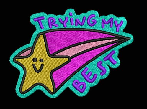 Try Me Embroidery Design