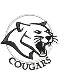Cougar Bite Embroidery Design