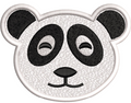 Panda Face Embroidery Design