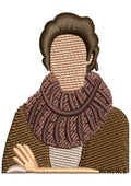 Man Of Fight Embroidery Design