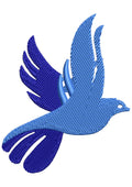 Bird Flaying Embroidery Design