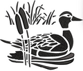 Duck Embroidery Design
