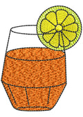 Drink Embroidery Design