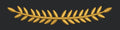 Laurel Branch Botanical Border Embroidery Design