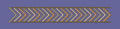 Geometric Chevron Stripe Border Embroidery Design