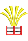 Light House Embroidery Design
