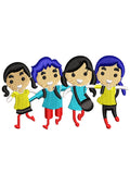 Girls Embroidery Design
