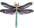 Dragonfly Embroidery Design