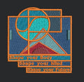 Geometric Holistic Transformation Emblem Embroidery Design