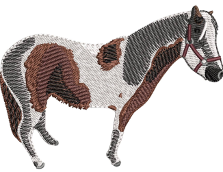 Horse Embroidery Design