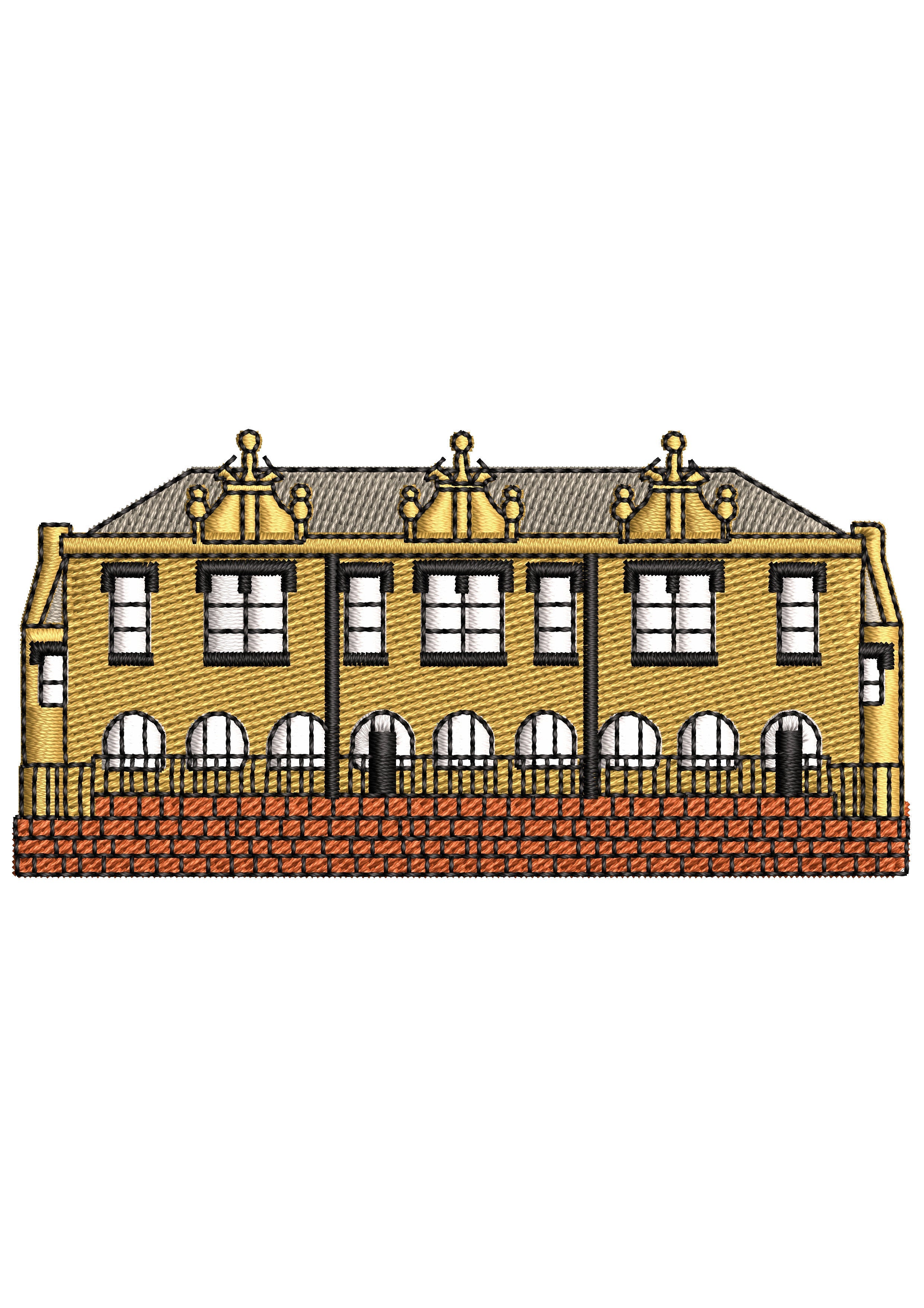 Sweet Home Embroidery Design