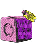 Box Grain Embroidery Design