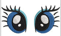Cat Eyes Embroidery Design