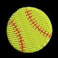 Tennis Ball Embroidery Design