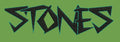 Typography Stones Text Embroidery Design