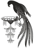 Parot Embroidery Design
