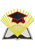 Shine of Knowledge Embroidery Design