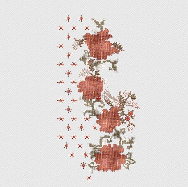 Flower Embroidery Design