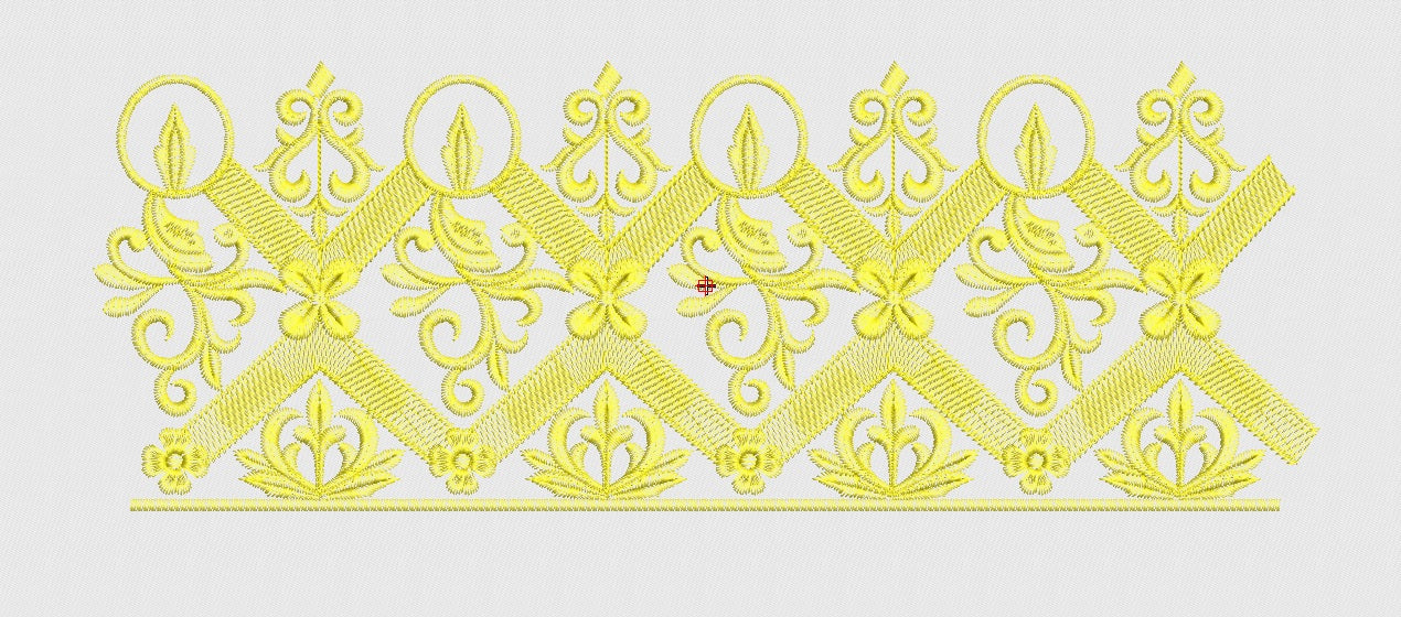 Flower Embroidery Design 886
