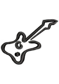 Guitar Embroidery Design
