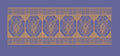 Floral Enclosure Ornate Geometric Border Embroidery Design