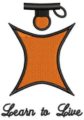 Lern to Love Embroidery Design