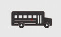 Bus Embroidery Design