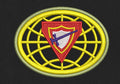 Shield Emblem Yellow, Red & Purple Embroidery Design