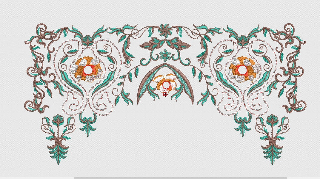 Flower Embroidery Design