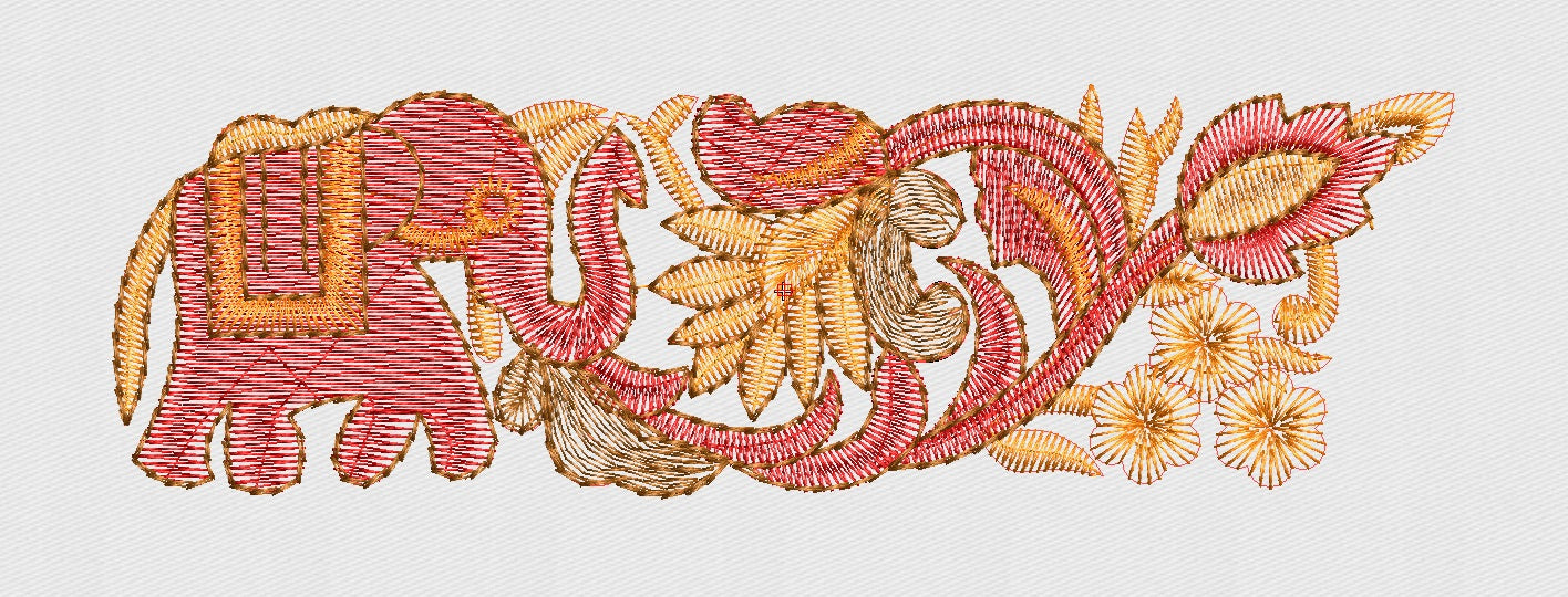 Flower Embroidery Design