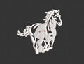 Horse Embroidery Design