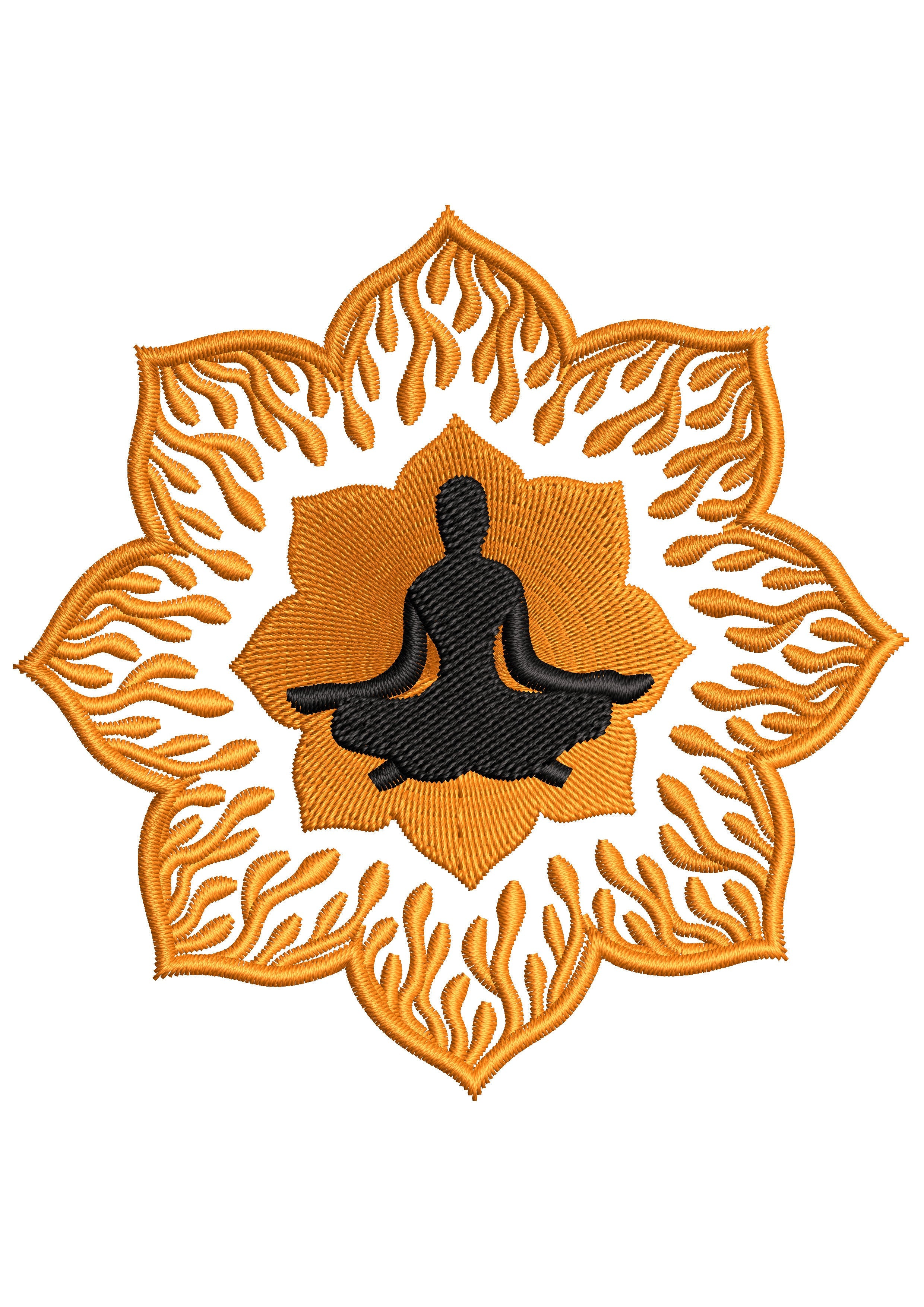 Budhmat Embroidery Design