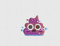 Poo Embroidery Design