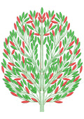 Plant Embroidery Design