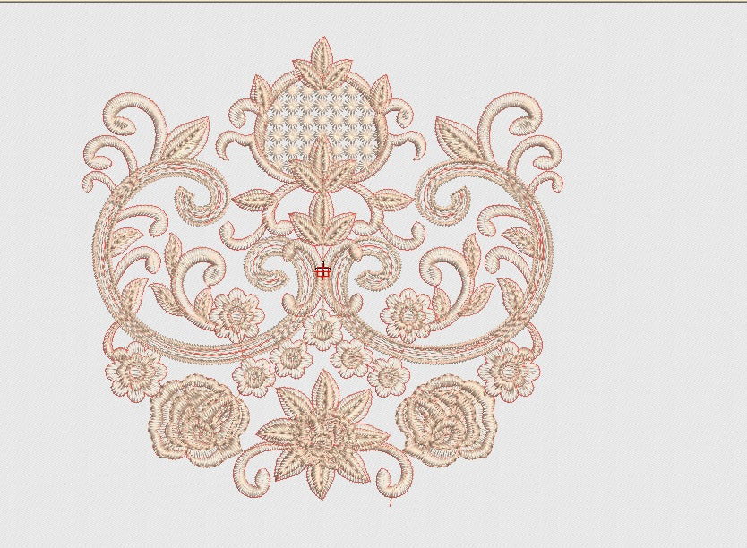 Flower Embroidery Design