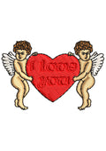 Cherubs Embroidery Design