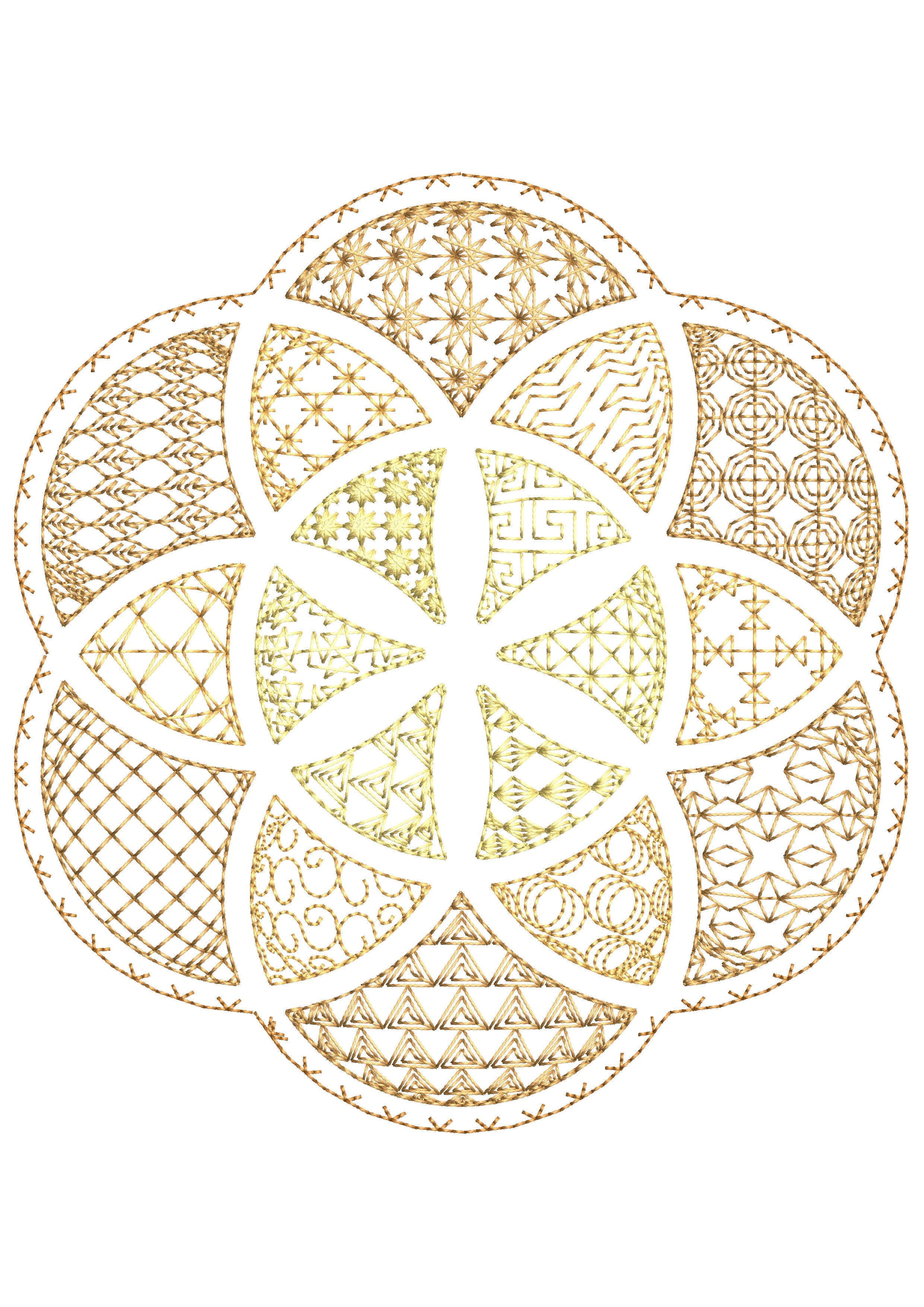 Chakarview Embroidery Design