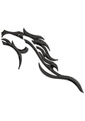 Hyena Head Embroidery Design