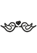 Love Birds Embroidery Design