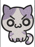 Cat Embroidery Design