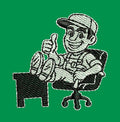 Man Design Embroidery Design